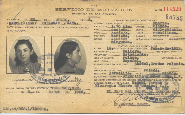 Juana Marchicansky Friedman