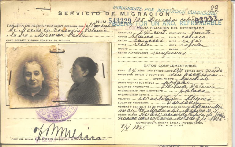 Pesia Mirman, Korshun Vda. De