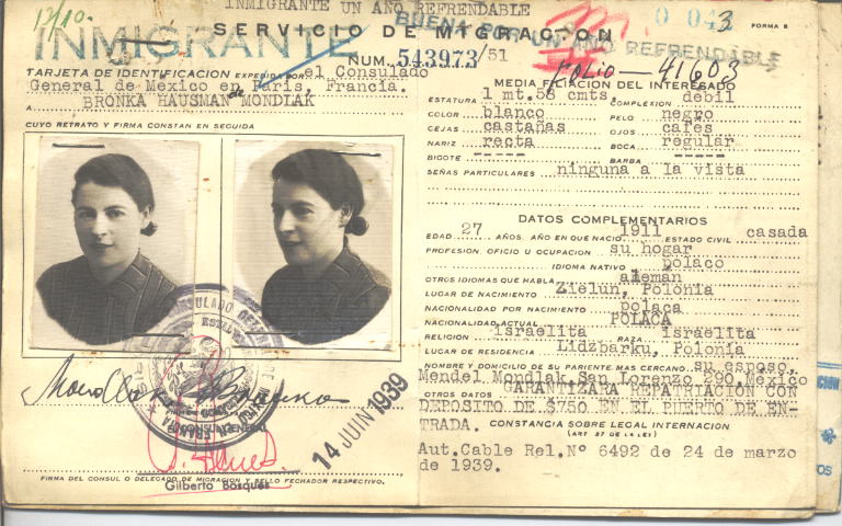 Bronka Mondlak, Hausman de