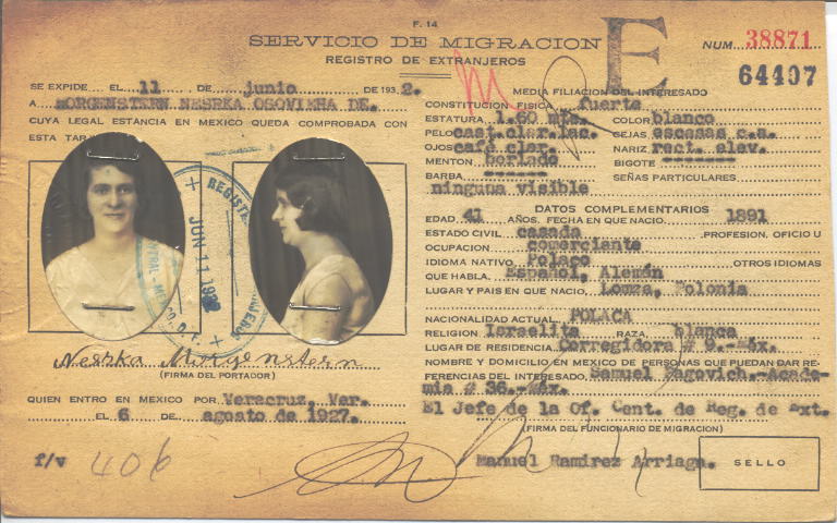 Nerska Morgenstern, Osavieba de