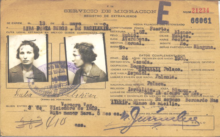 Liba Perla Nasilkkie, Bergs de