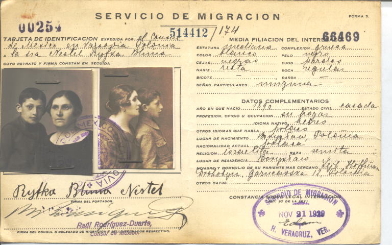 Rifka Blima Nestel, Feld de