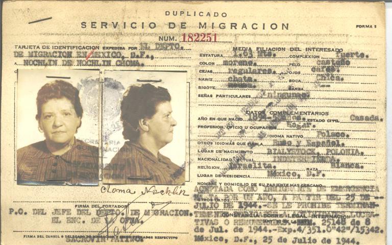 Choma Nochlin, Mygouska de