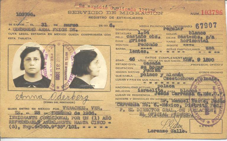 Ana Feige Oderberg de