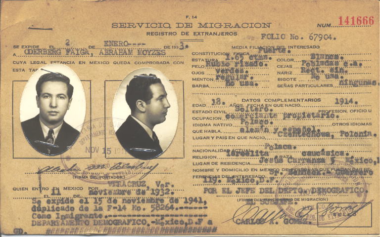 Abraham Moizes Oderberg Faiga