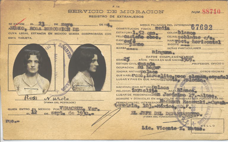 Rosa Nurko, Berkowich de