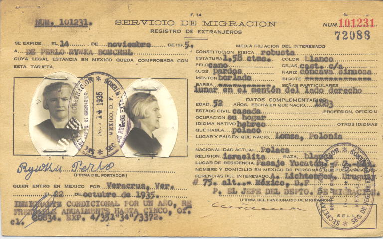 Rywka Perlo, Bomchel de