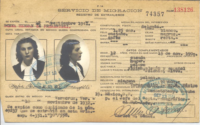 Szewa Przasnyski, Herman de