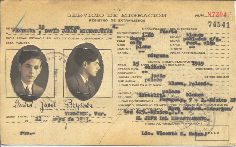 David Jakob Przyszwa Michatowier