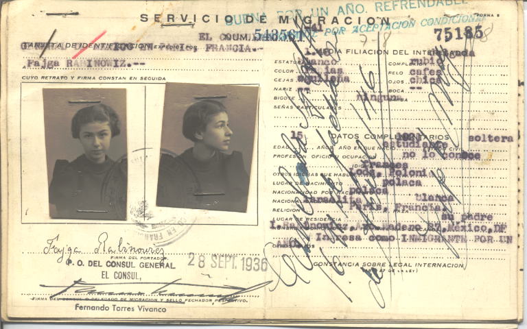 Fajga Rabinowicz Companeez