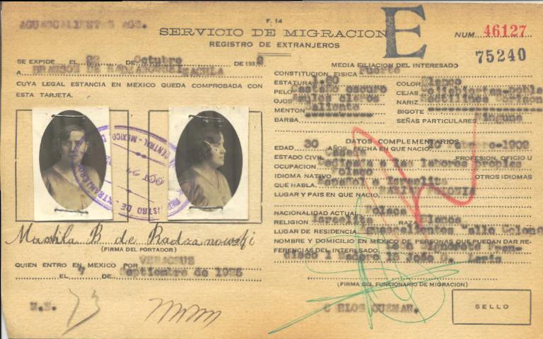 Machla Radzanowiki; Branson de