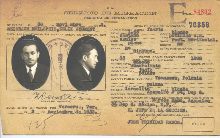 Zelik Zygmunt Reisbaum Meilspeis