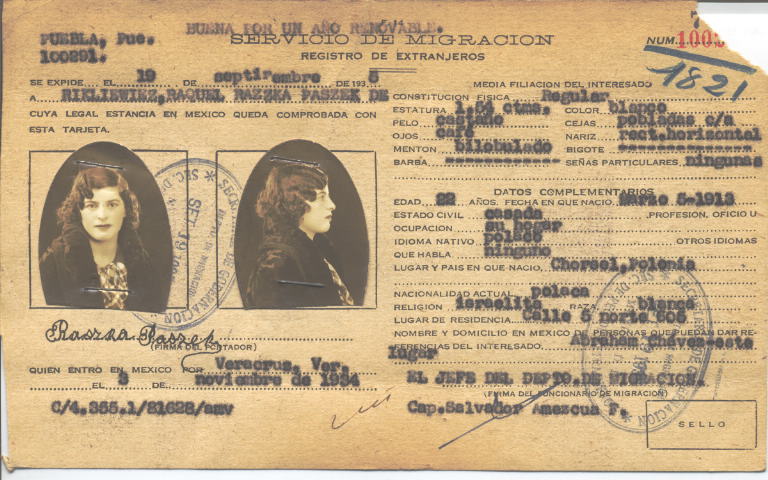 Raquel Rikliewiez Razzka Paszek de