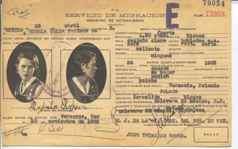 Reyla Golda Rojsen, Fastman de