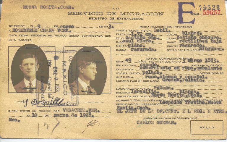 Icek Rosenfeld Chana