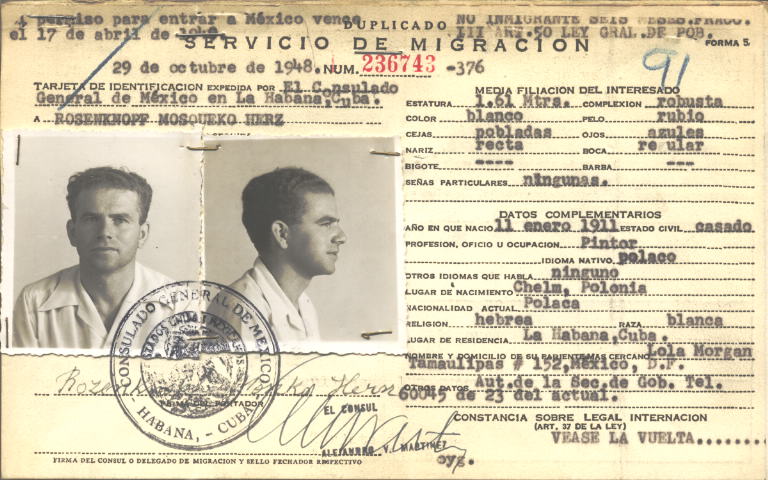 Mosqueko Herz Rosenknopf