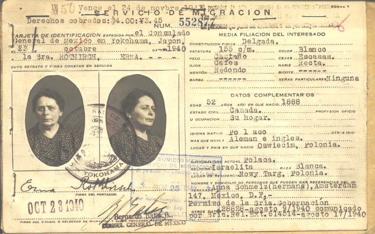 Erna Rothirch, Miesels de