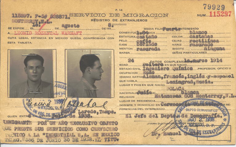 Leonid Rozental Warhaft