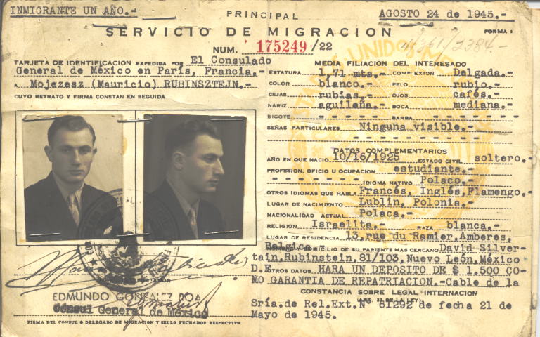 Mojzesz (Mauricio) Rubinsztejn