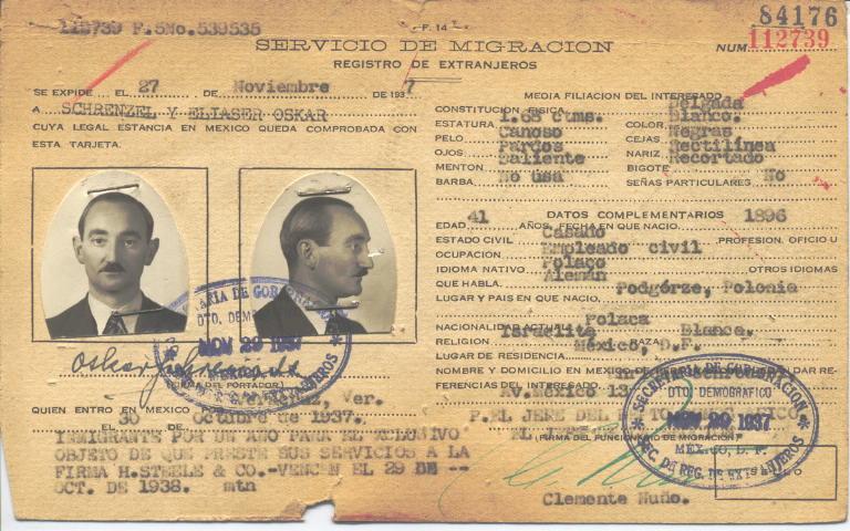 Oscar Schrenzel y Elíaser