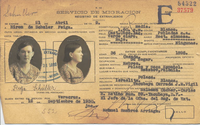 Fejga Schuller, Hirom de