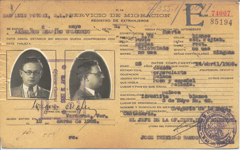 Gregorio Shapiro Akselrod