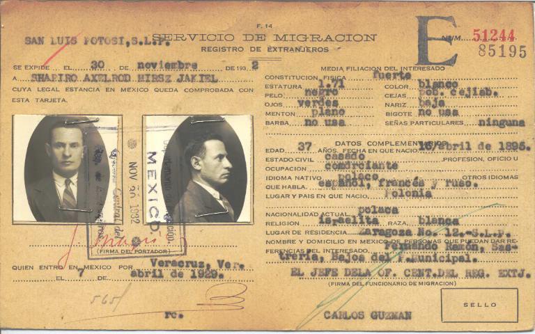 Hirsz Jakiel Shapiro Axelrod