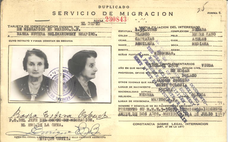 Raska Estera Shlimakowsky Shapiro