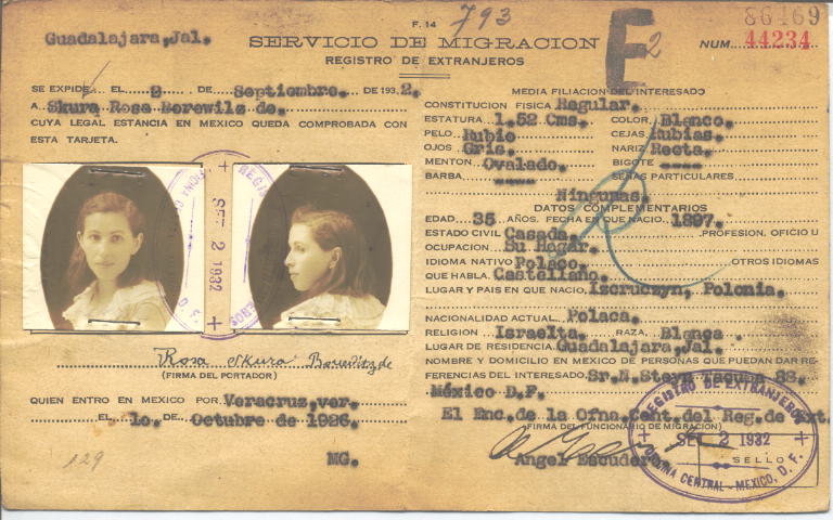 Rosa Skura, Borowilz de