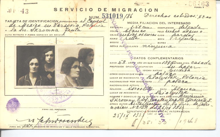 Jenta Skromna, Fueman de