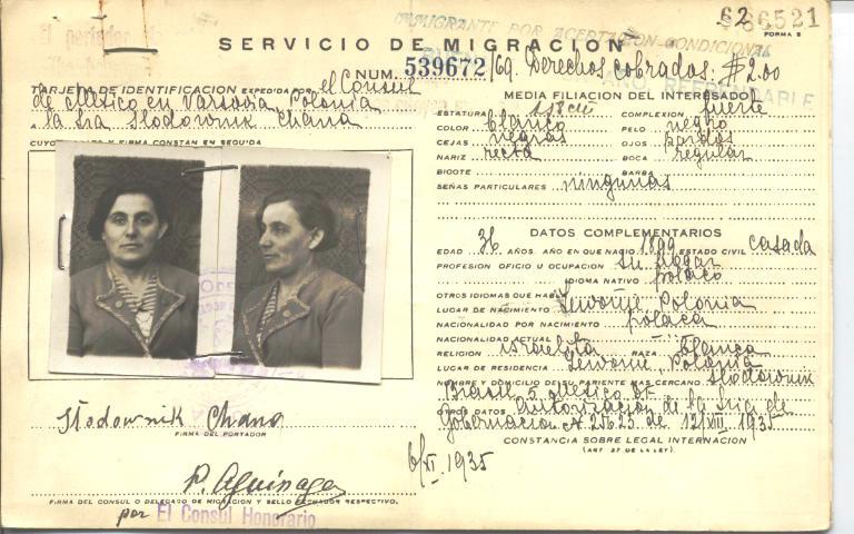 Chana Slodownik, Ceszler de