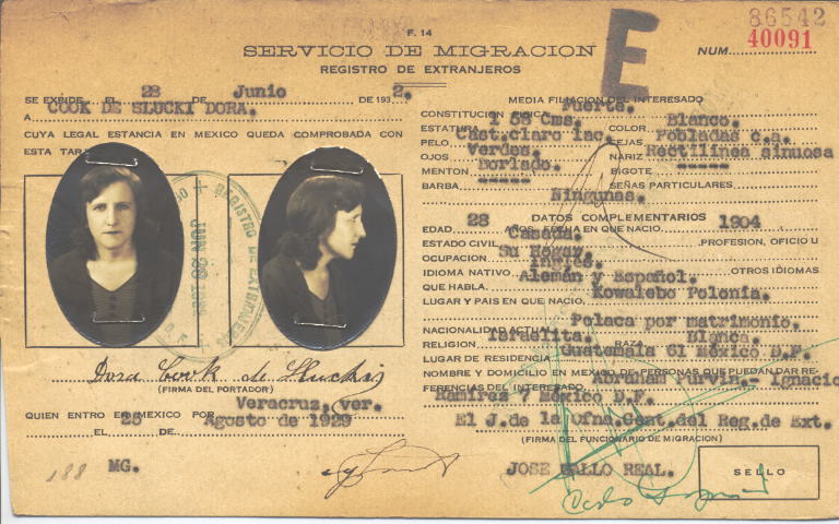 Dora Slucki, Cook de