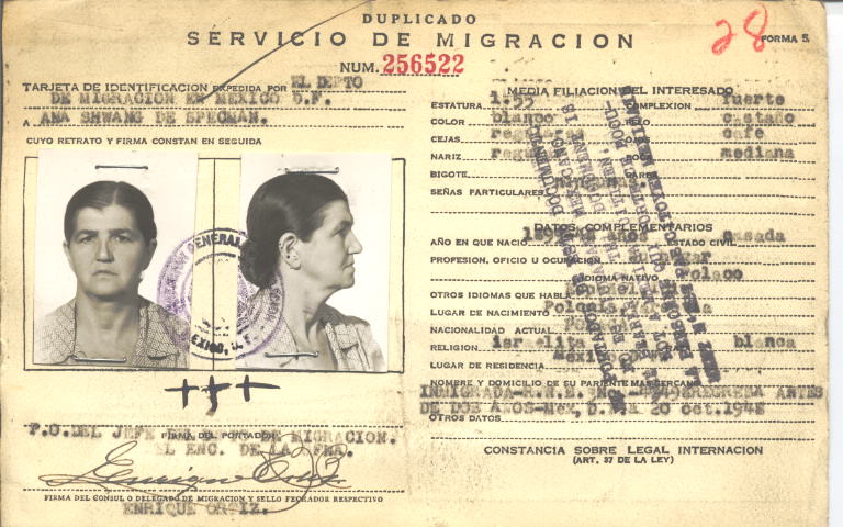 Ana Spekmann, Shwang de