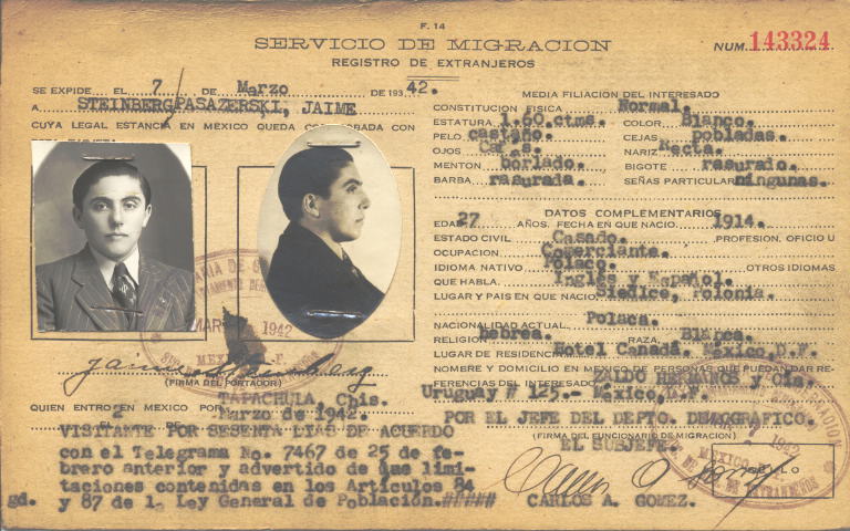 Jaime Abraham Steinberg Pasazerski