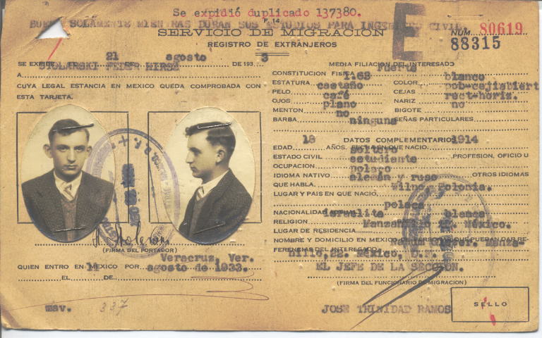 Hirsz Stolarsky Feier