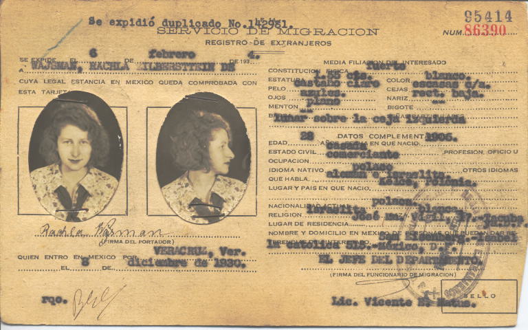 Rachla Wajsman, Zilbersttein de