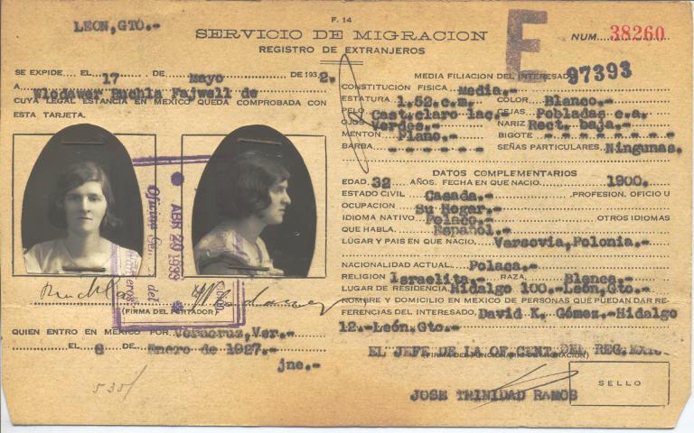 Ruchla Wlodawer, Fajwell de