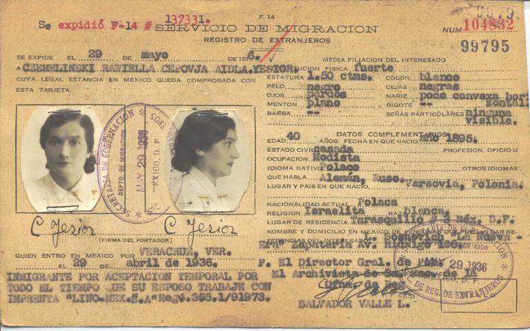 Rewiella Ceposga Yesior, Czemelinski de