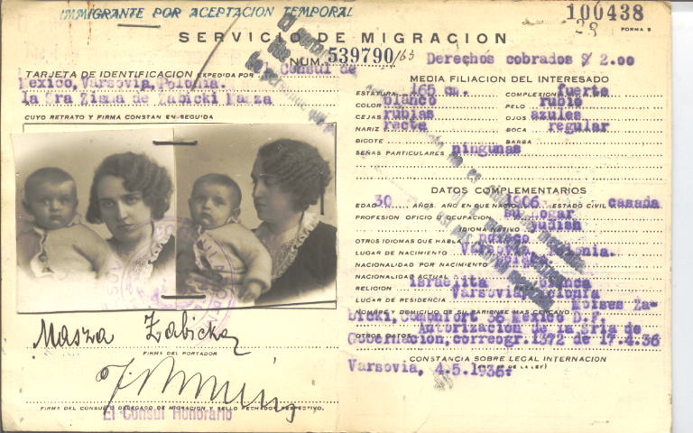 Maska Zabicki, Zisma de