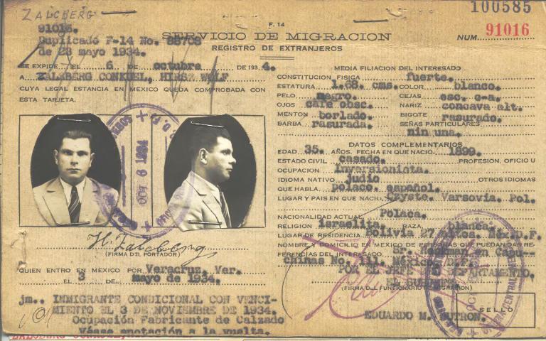 Hirsz Wolf Zalzberg Conkuel