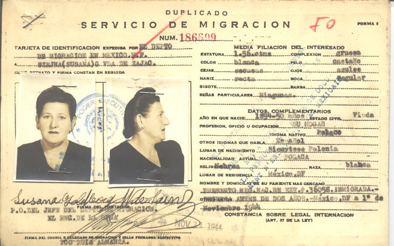 Szejna Zajac Vda. de