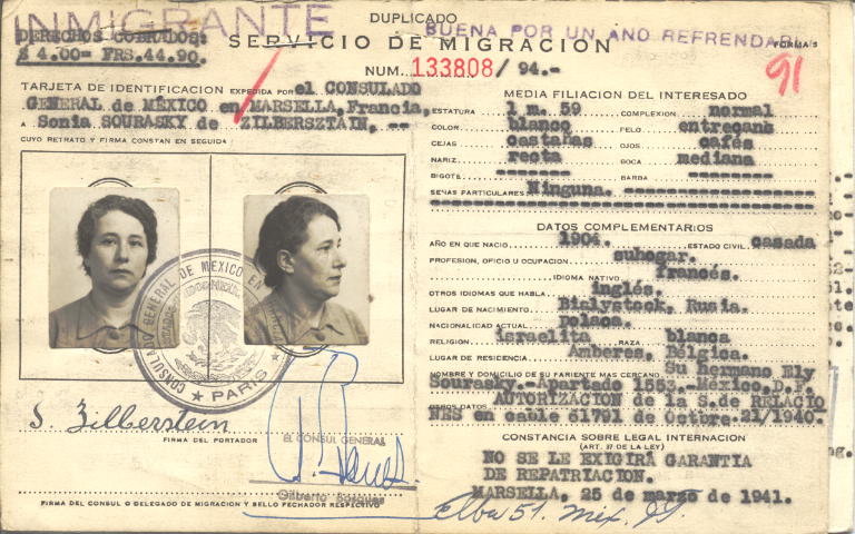 Sonia Zilbersztajn, Sourasky de