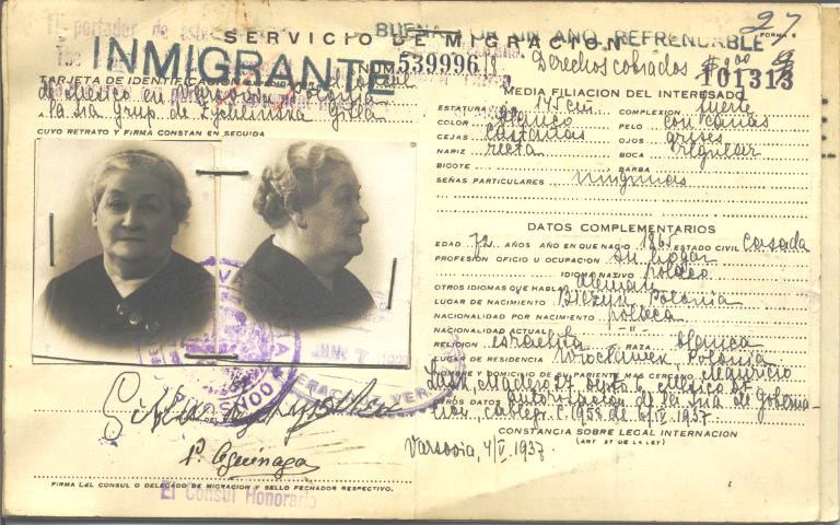 Gitla Zychlinski, Grup de