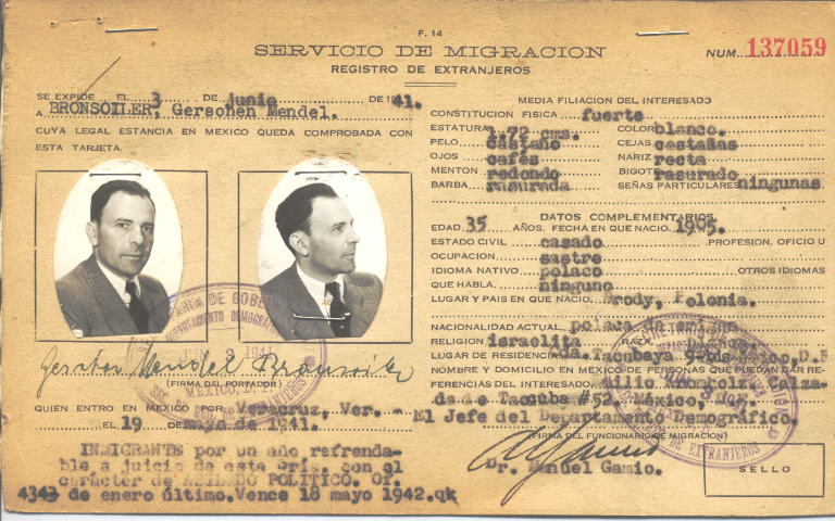 Gersohen Mendel Bronsoiler