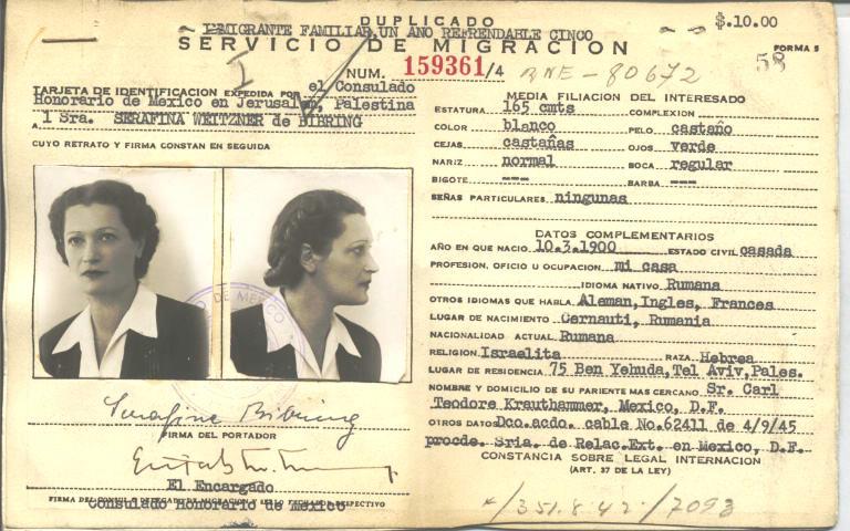 Sefarina Bibring Weitzner de