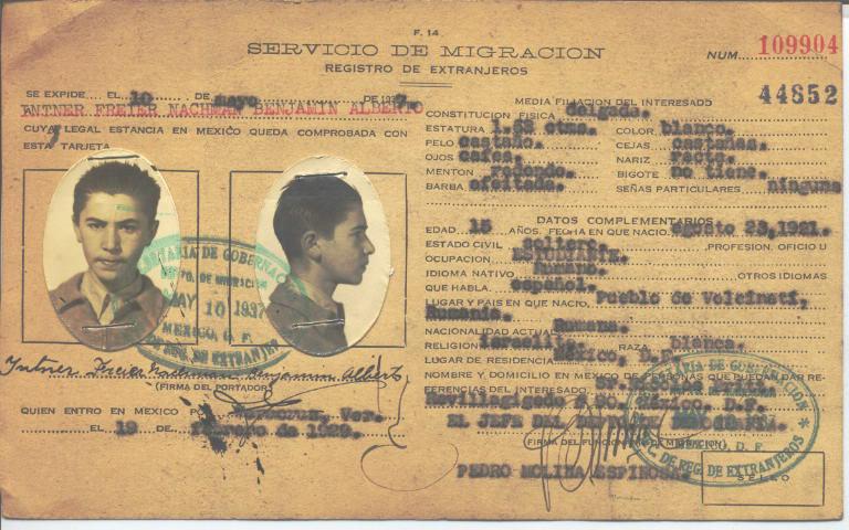 Nachman Benjamin Alberto Intner Freier