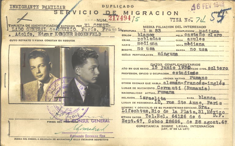 Edgar Adolfo Kommer Rosenfeld