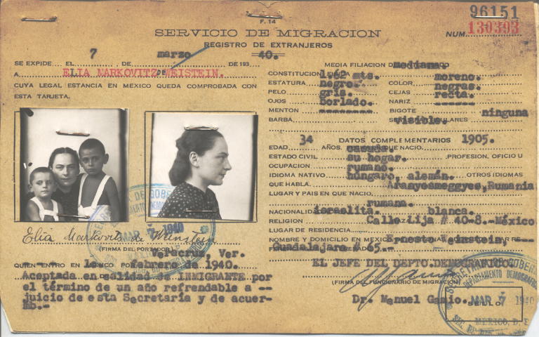 Elia Markovitz de Weinstein