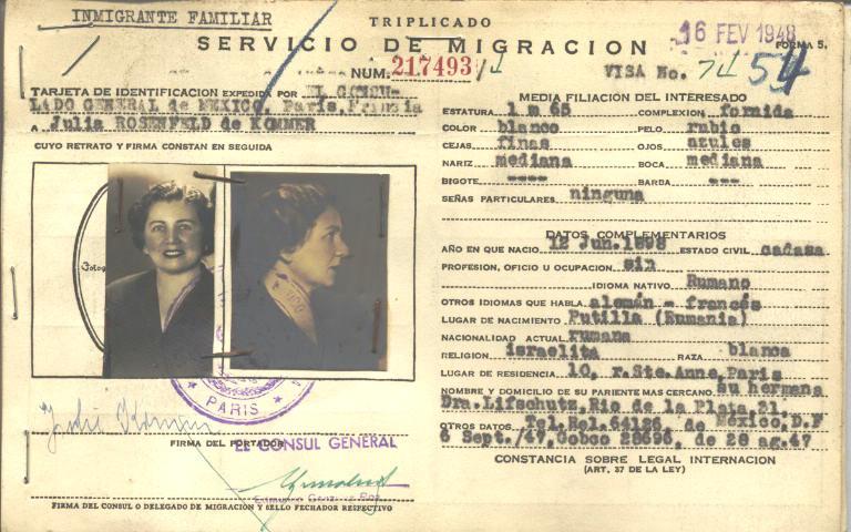 Julia Rosenfeld de Kommer