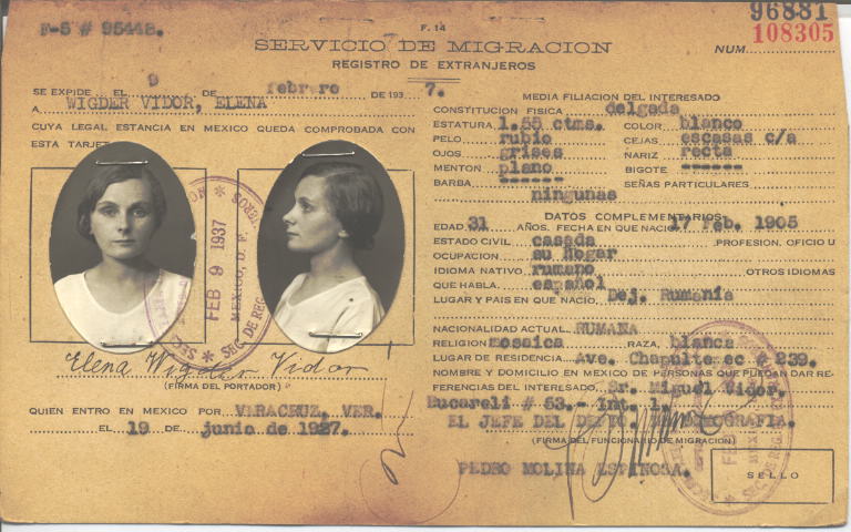 Elena Wigder Vidor